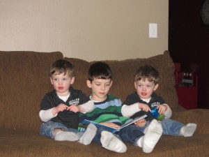 IMG_0011_2 The twins sign "train" because, "Even conductors go to the potty!"